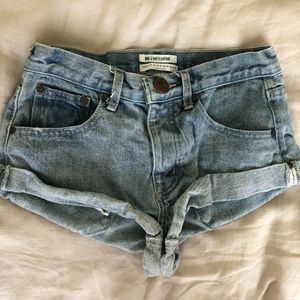 One Teaspoon Denim Shorts